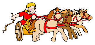 El deporte rey eran las carreras de caballos en todas sus modalidades.