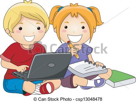 Ni&ntilde;os aprendiendo
