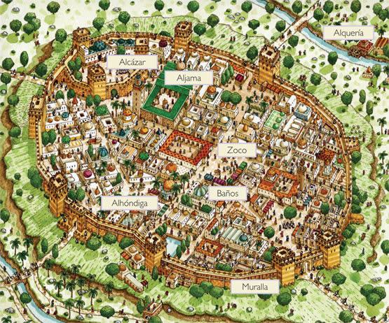 Ciudad musulmana.